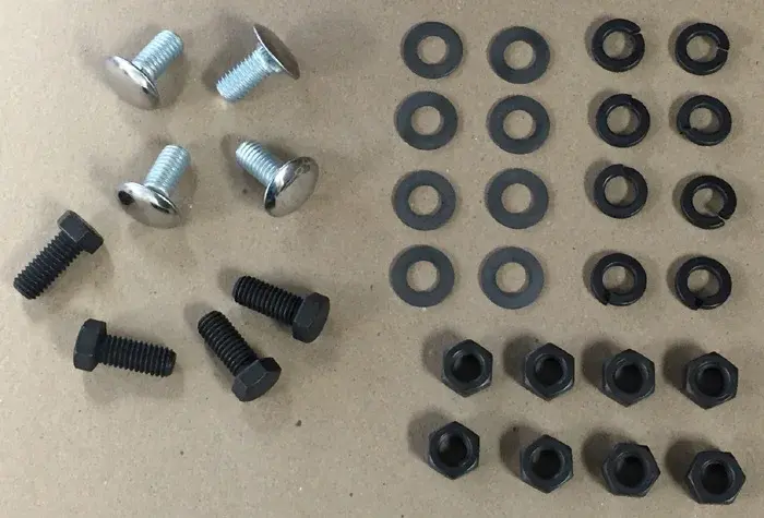 1970 Chevrolet Chevelle, El Camino & Monte Carlo 32pc Front Bumper Bolt Kit