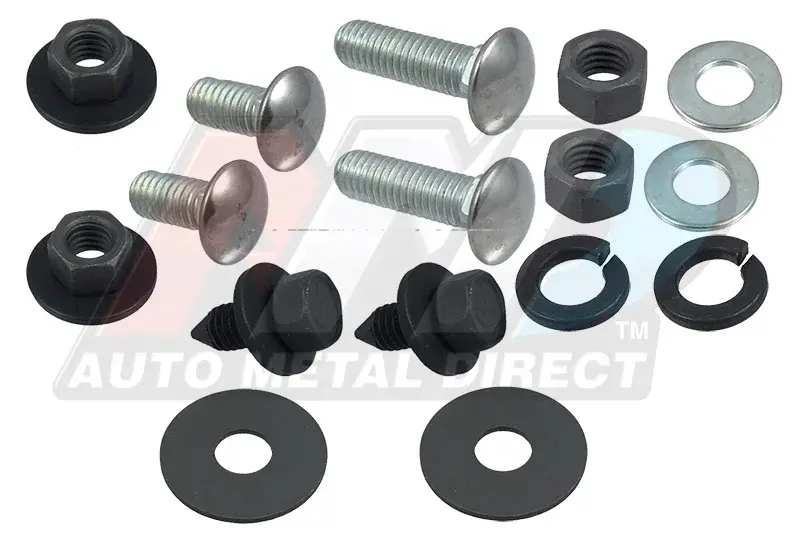 1969 Chevrolet Camaro W/ Chrome Bumper 16pc Front Bumper Bolt Kit