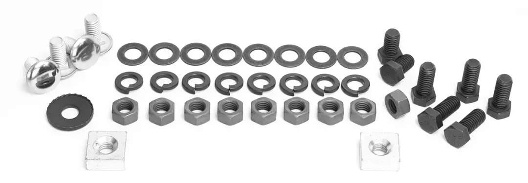 1970-1972 Chevrolet El Camino 39pc Rear Bumper Bolt Kit