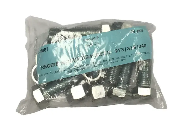 1967-1974 Mopar Small Block 18pc Engine Mount Bracket Bolt Kit