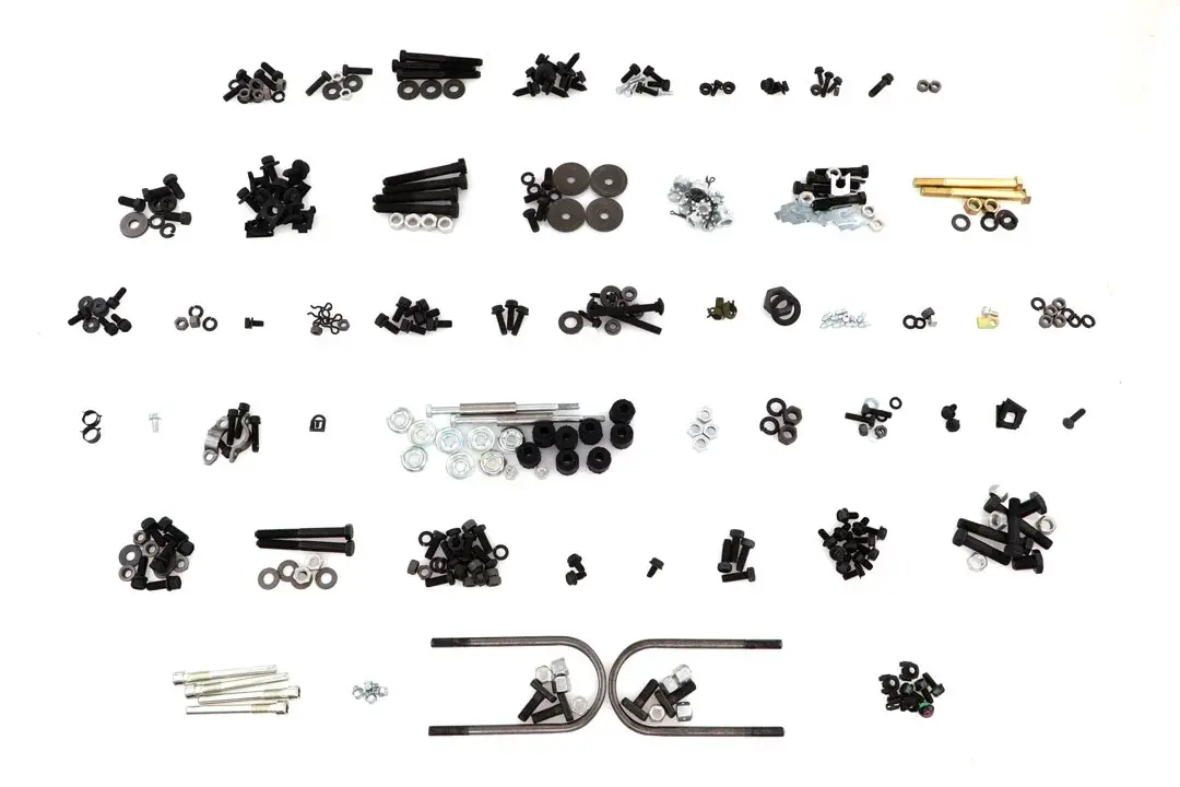 1969 Chevrolet Camaro 307/327/350 W/ Disc Brakes & Multi Leaf 354pc Master Chassis Hardware Kit