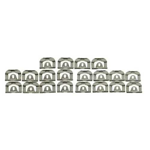 1967-1969 Chevrolet Camaro & Firebird 20pc Rear Window Molding Clip Kit