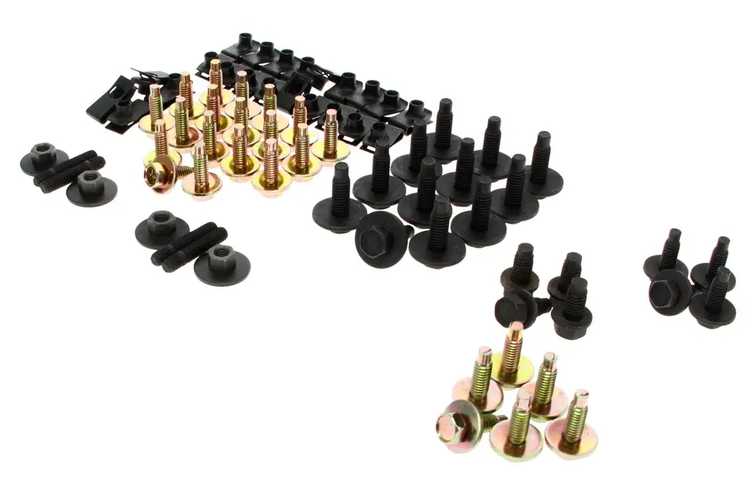 1971-1974 Mopar E Body (Fenders, Hood, Doors, Deck Lid) 92pc Body Bolt Fastener Kit