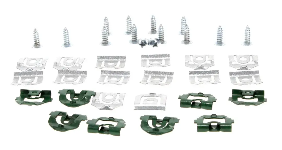 1964-1967 Chevelle, Skylark, Cutlass & GTO Convertible 36pc Windshield Molding Clip Kit