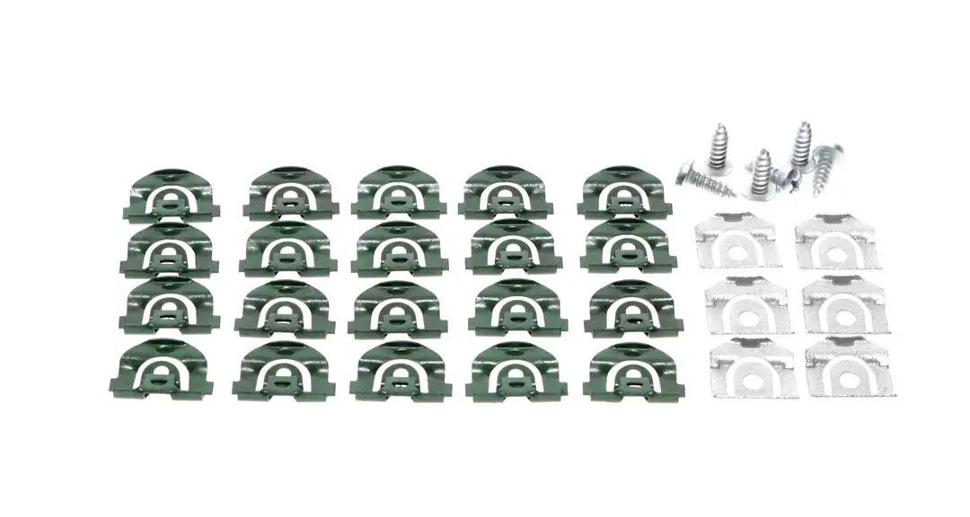 1968-1972 Chevrolet Chevelle Convertible 32pc Windshield Molding Clip Kit