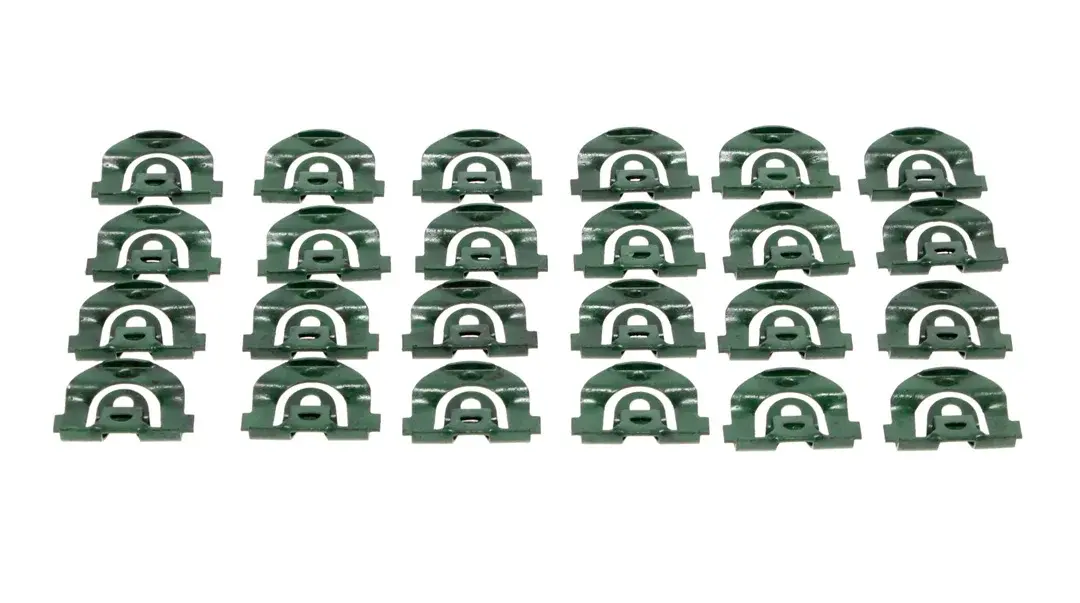 1966-1967 Chevrolet Chevy II / Nova 2 Dr Hardtop 24pc Rear Window Molding Clip Kit