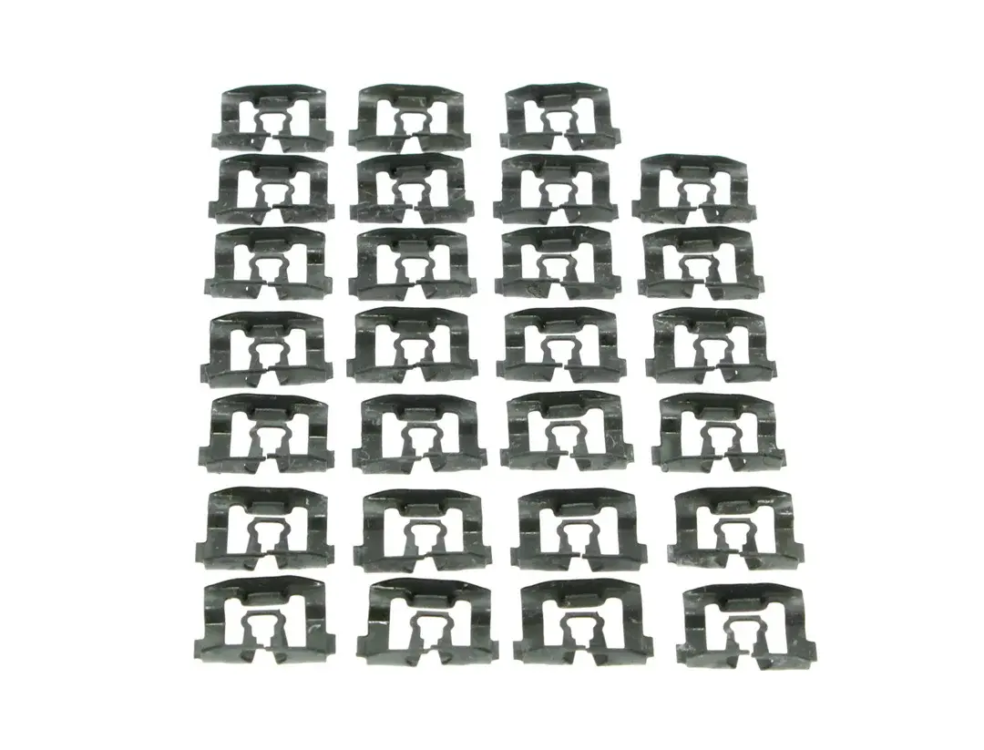 1968-1969 Ford Torino & Cyclone Fastback 27pc Rear Window Molding Clip Kit