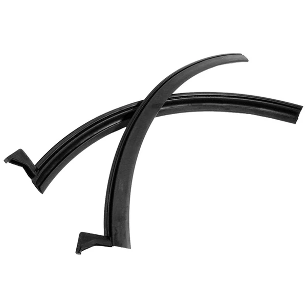 1966-1973 Jeep Jeepster Rear Roll-Up Quarter Window Seals Metro